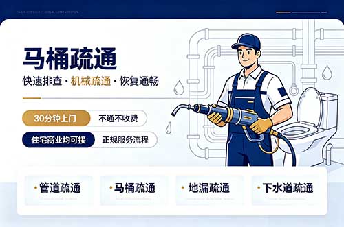 常州马桶疏通